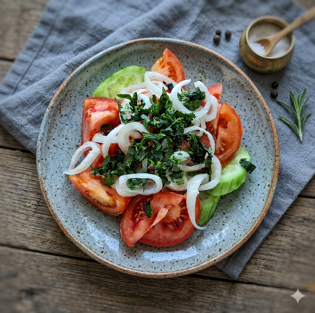 Cucumber and Tomato Salad 8 GEL